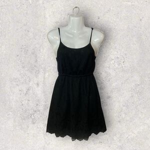 Divided by H&M Women's Size 6 Sleeveless Lace Mini Dress Adjustable Strap